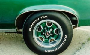 1973 Oldsmobile Omega wheel